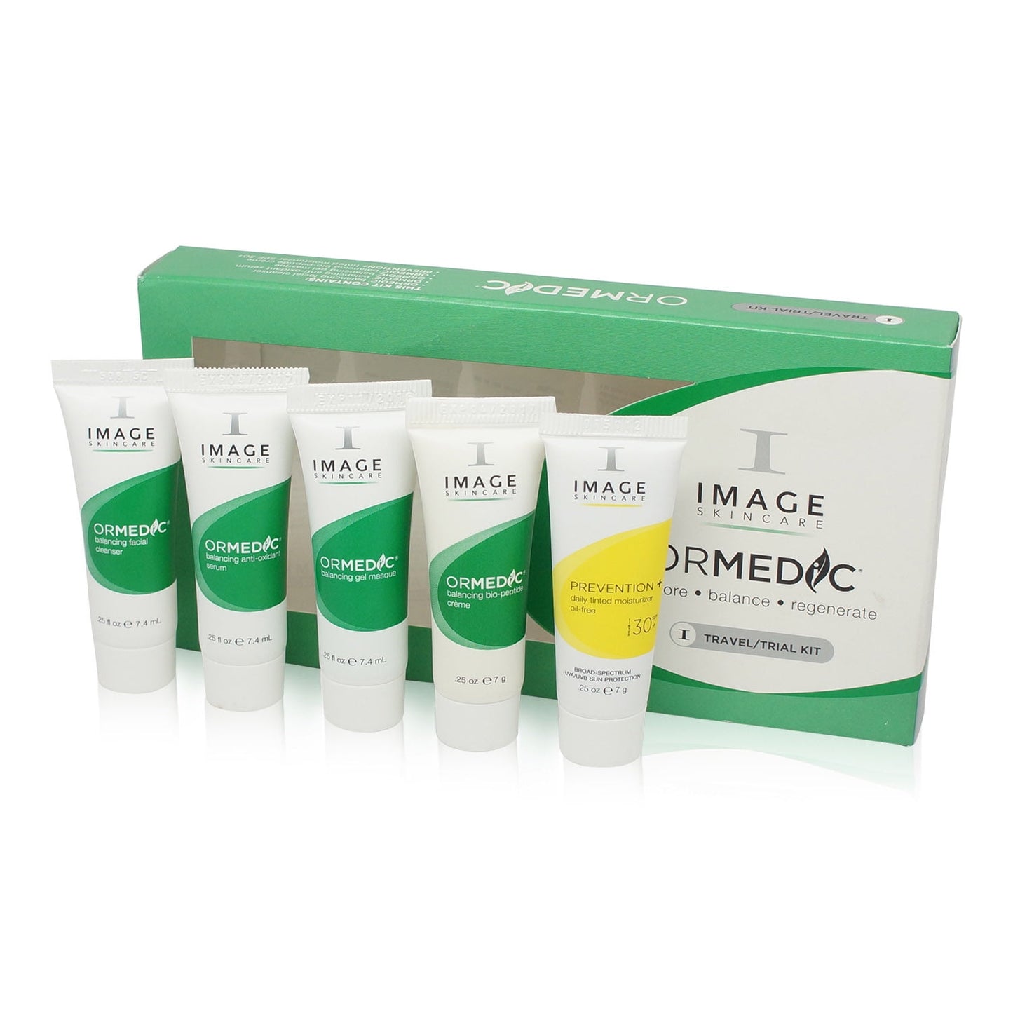 I IMAGE ORMEDIC Travel / Trial KIT 5 - Piece Set New In Box * CLEARANCE