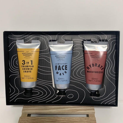 Gentlemen's Hardware Travel Ready Kit - Oak Moss Scent 3 PC 1.7 Fl Oz