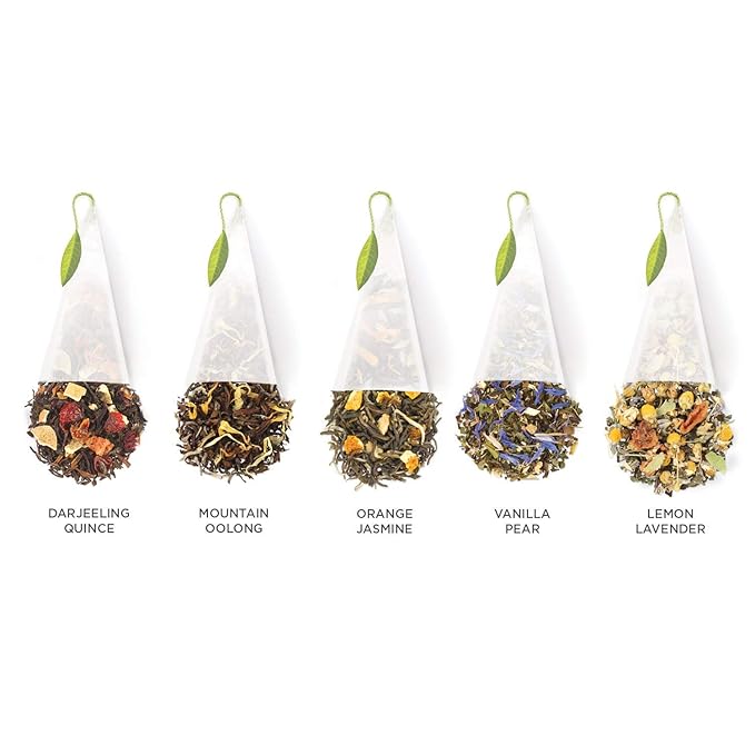 Tea Forte Petite Presentation Box Lotus 10 Infusers