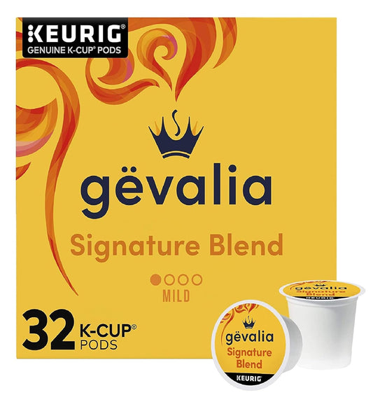 Gevalia Signature Blend Mild Arabica K-Cup® Coffee Pods (32 ct Box)