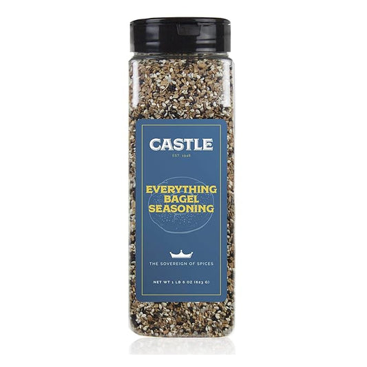 Castle Everything Bagel Seasoning 1 lb 6 oz bottles