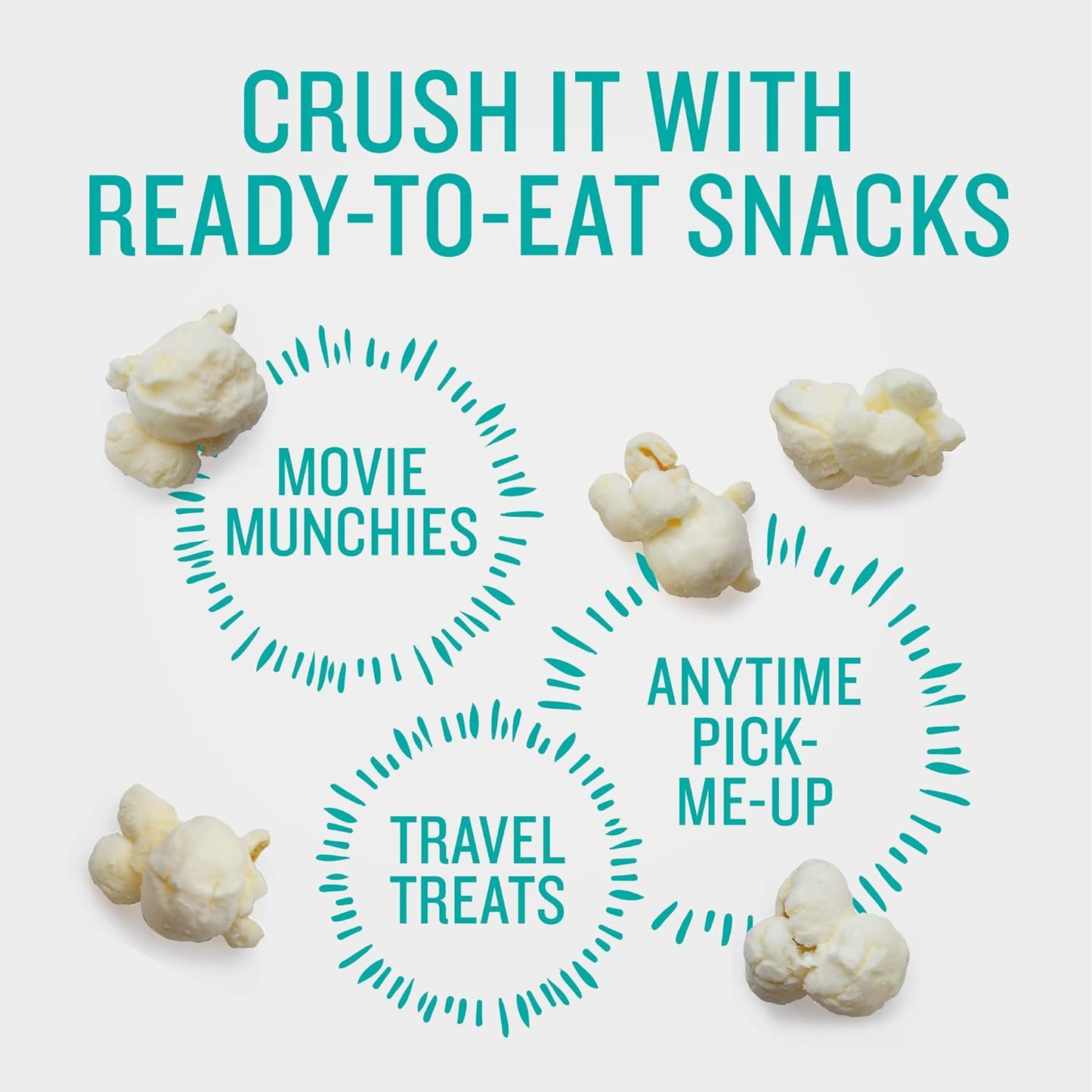 Angie's Boom Chica Pop White Cheddar Popcorn 4.5 oz Bag (Case Pack of 12)