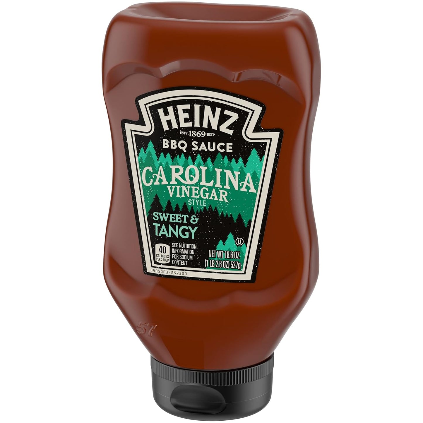 Heinz Tangy Carolina BBQ Sauce 18.6 oz Bottle ( Pack of 6)