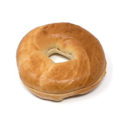 Just Bagels Individually Wrapped Mini Plain Bagel, 2 Ounce - 60 per case.