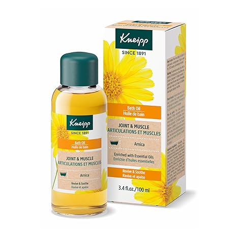 Arnica Herbal Bath Oil for Joint & Muscles Bath Soak 3.38 fl. oz.
