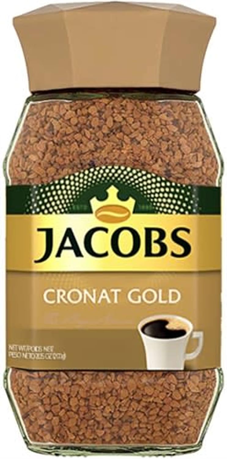 Jacobs Cronat Gold Instant Coffee, 3.5 ounce (Pack of 6)