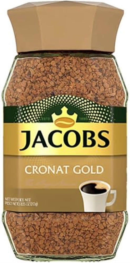 Jacobs Cronat Gold Instant Coffee, 3.5 ounce (Pack of 6)