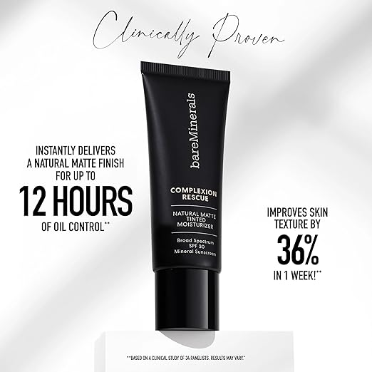 Bareminerals Complexion Rescue Natural Tinted Matte Moisturizing Foundation Mahogany 11.5