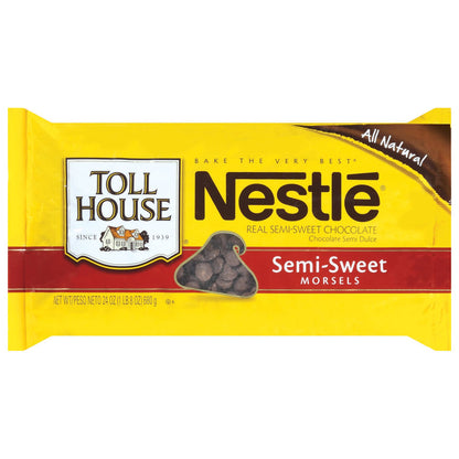 Nestle Toll House Semi-Sweet Chocolate Morsels Chips 4.5 lb bags