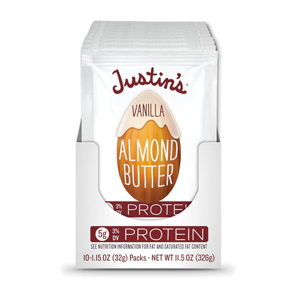 Justin's Classic Almond Butter Squeeze Packs 1.15oz packs (Case pack of 6)