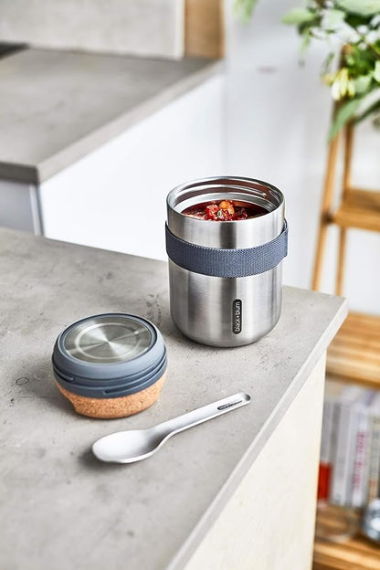 BLACK + BLUM Stainless Steel Thermo Pot, Steel, 550 ml Capacity