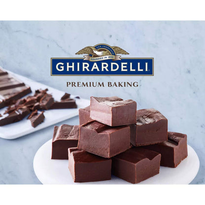 Ghirardelli Chocolate Baking Bar, 100% Cacao Unsweetened Chocolate, 4-Ounce Bars (Pack of 6)