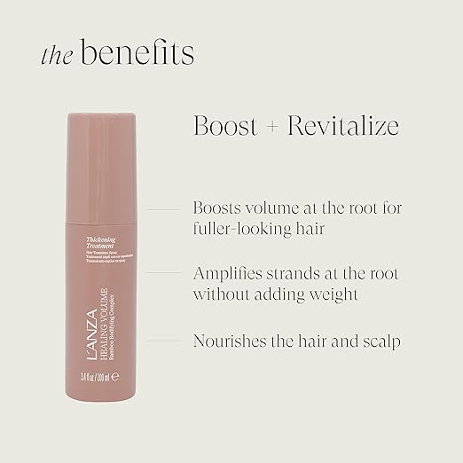 Lanza Healing Volume Hair THICKENING TREATMENT SPRAY 3.4oz /100ml Discontinued