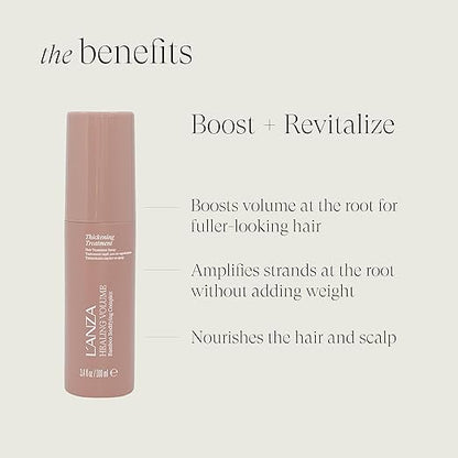 Lanza Healing Volume Hair THICKENING TREATMENT SPRAY 3.4oz /100ml Discontinued