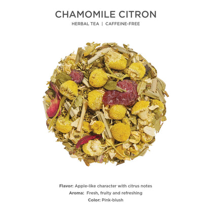 Tea Forte Chamomile Citron Loose Leaf Tea Canister