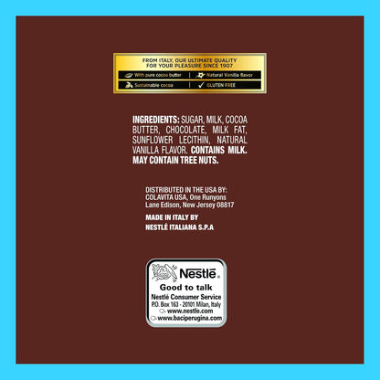 Perugina Milk Chocolate Bar, 3 Ounce (Pack of 12)