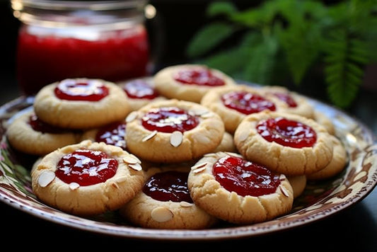 RawJoy Fresh New York City Raspberry Dot Cookies