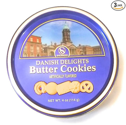 Cambridge & Thames Danish Style Butter Cookies 12 oz (3 pack)