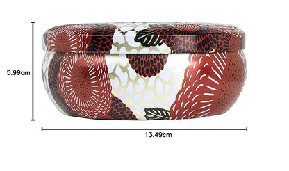 Voluspa 3 Wick Decorative Tin Candle - Spiced Goji Tarocco Orange 340g Home