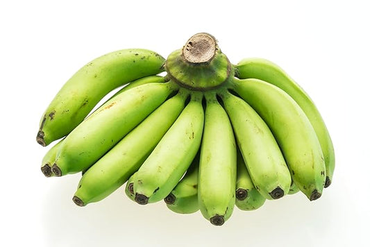 Fresh Organic Green Plantain Bananas by RawJoy Farms
