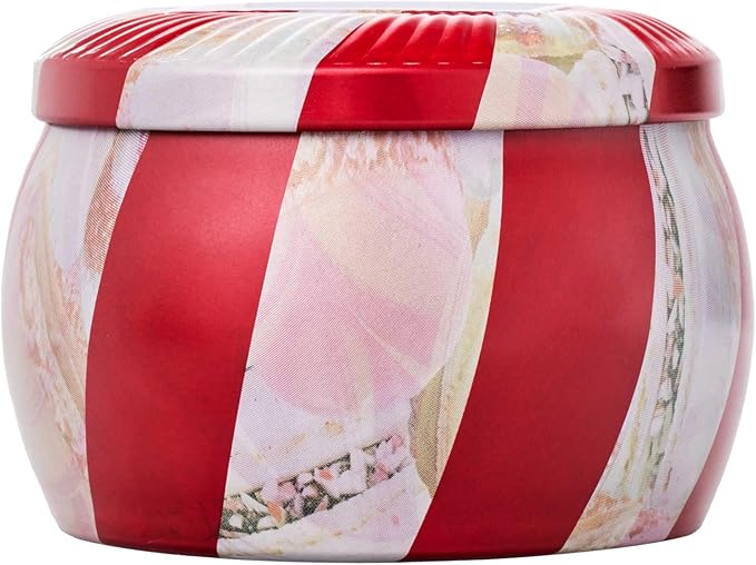 Voluspa Crushed Candy Cane Mini Tin 4 oz
