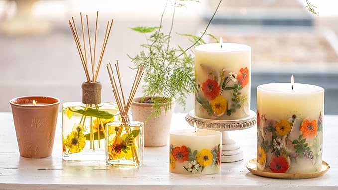 Rosy Rings Botanical Reed Diffuser - Peony and Pomelo