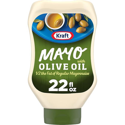 Kraft Reduced Fat Mayo with Olive Oil 22 oz bottle