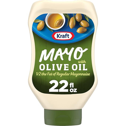 Kraft Reduced Fat Mayo with Olive Oil 22 oz bottle