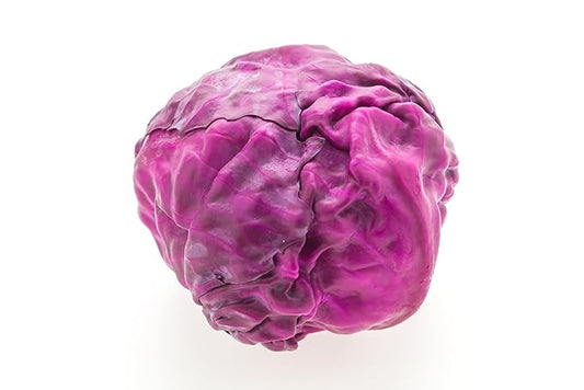 Fresh Organic Red Cabbages by RawJoy Farms