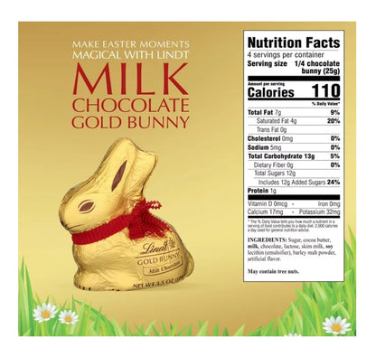 Lindddt Milk Chocolate Gold Bunny