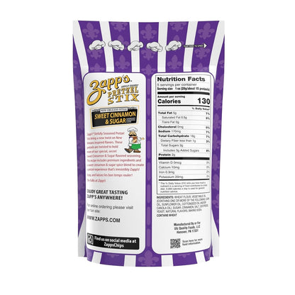 Zapp's Pretzel Stix Sweet Cinnamon & Sugar 5 oz (Pack of 8)