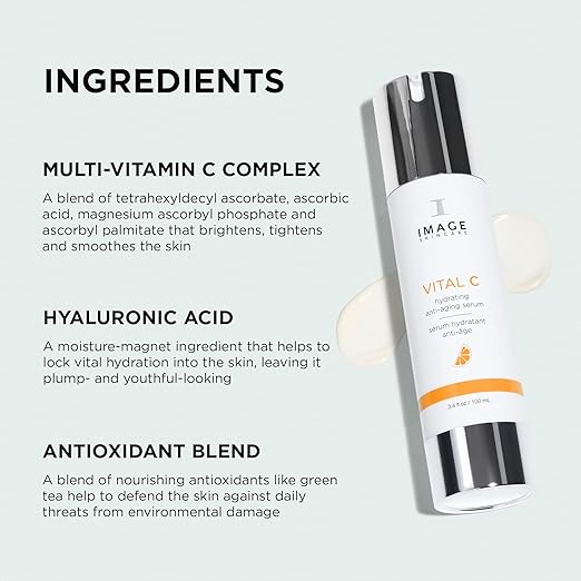 Image Skin Care Vital C Hydrating Anti-Aging Serum 1.7 oz. Facial Serum