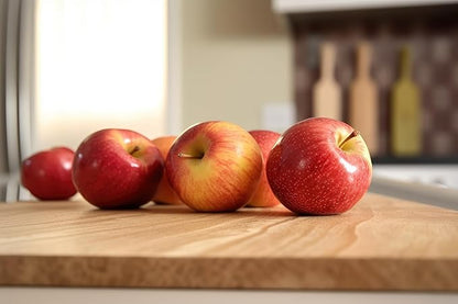 Fresh delicious Macintosh apples by RawJoy Farms