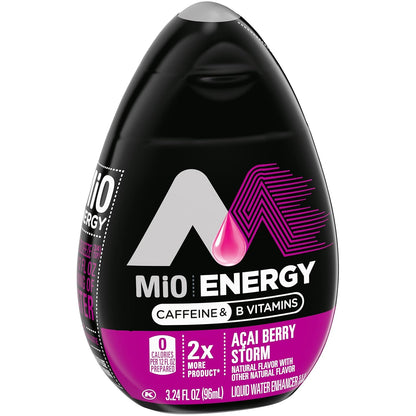 Mio Acai Berry Storm Natural Flavored Liquid Water Enhancer 3.24 oz Bottle each
