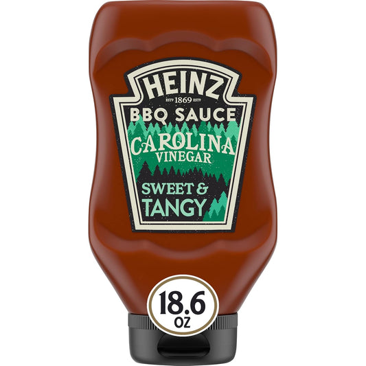 Heinz Tangy Carolina BBQ Sauce 18.6 oz Bottle ( Pack of 6)