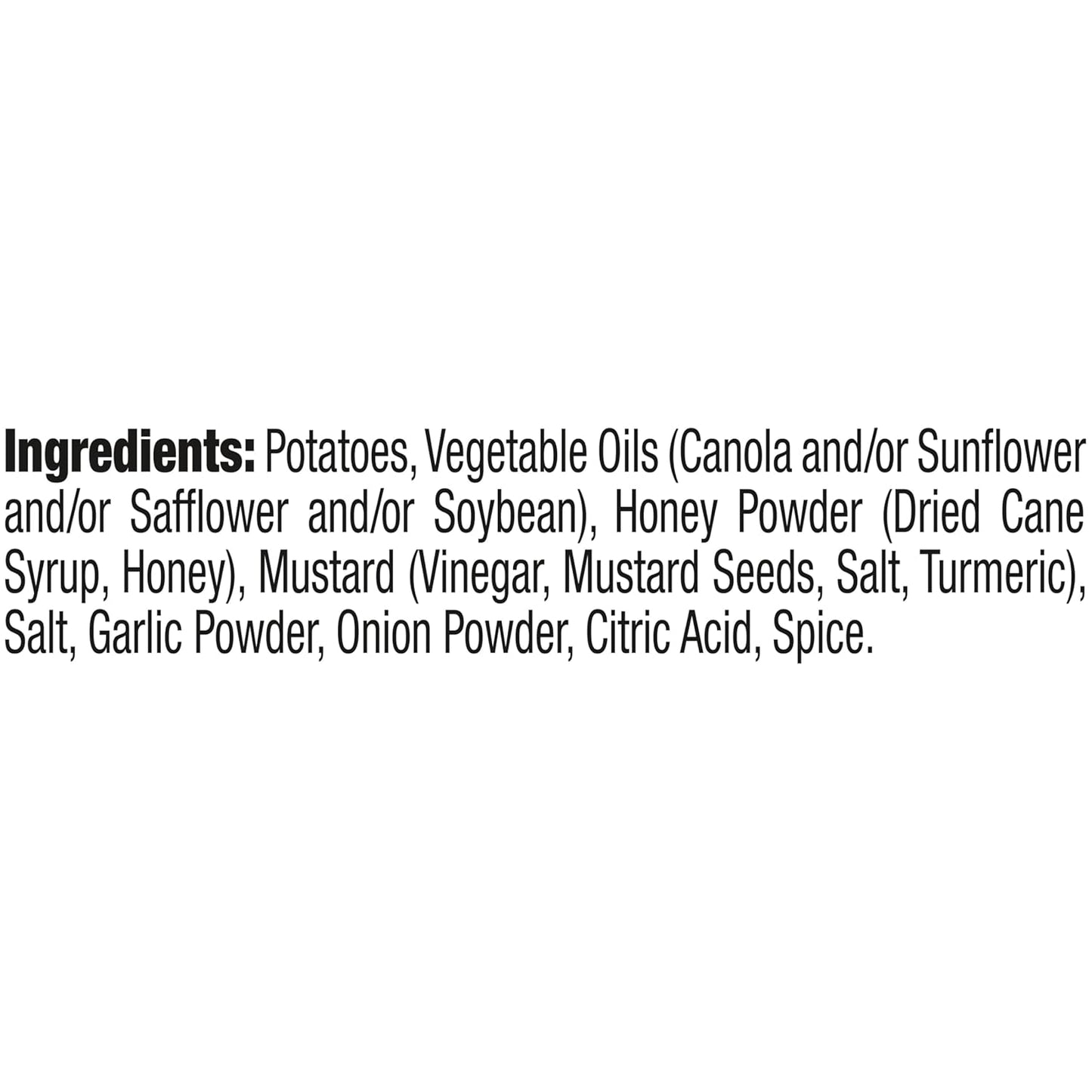 Kettle Brand Honey Dijon Potato Chips Non-GMO 5 oz - 15 Pack