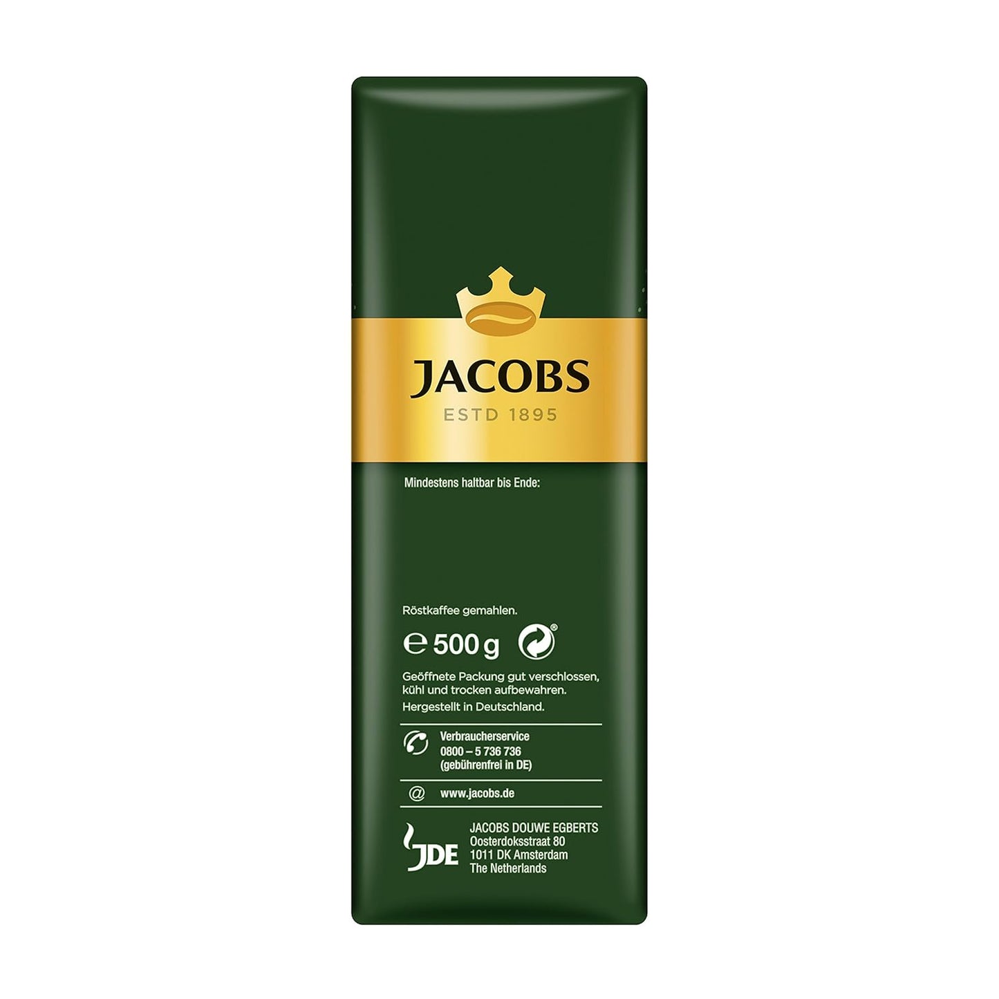 JACOBS Kronung Whole Bean Coffee 500g ( 17.64 oz )