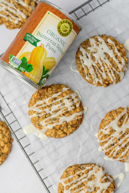 Farmers Market Organic Butternut Squash Puree 15oz Can (Case Pack of12)