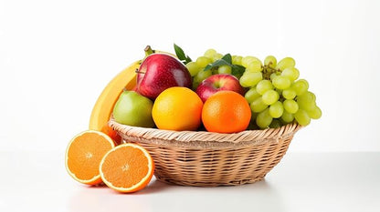 Fresh Seasonal Gifting Fruit Basket by RawJoy Farms.