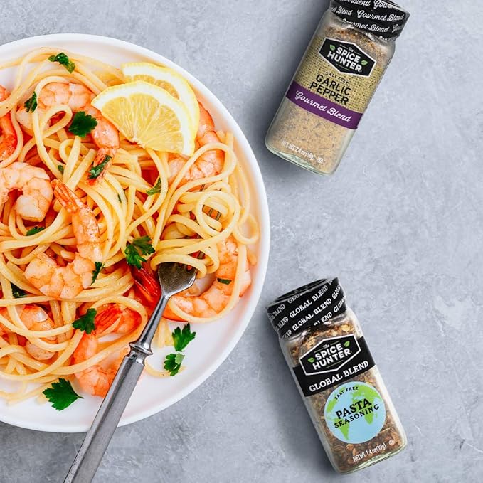 The Spice Hunter Pasta Seasoning Blend, Salt Free, 1.4-Ounce Jar