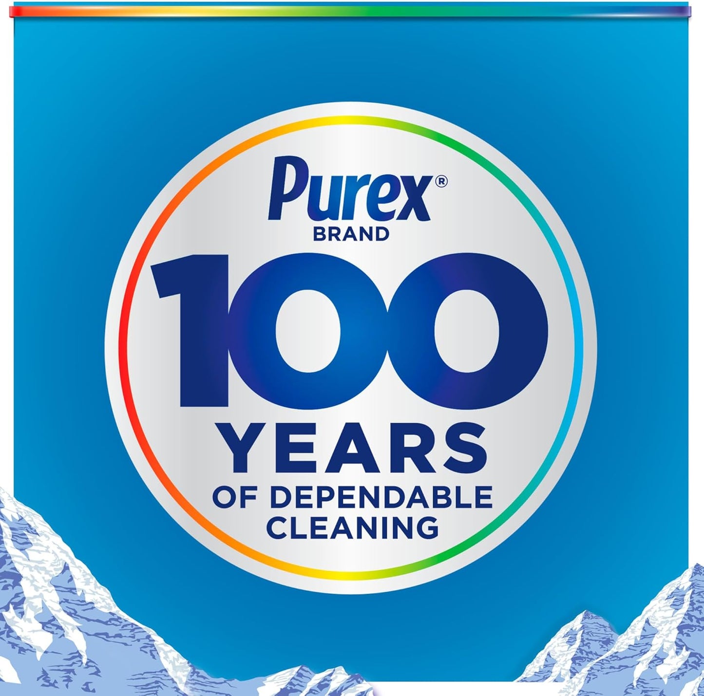 Purex 4 in 1 Mountain Breeze Liquid Laundry Detergent 82.5 fl oz Bottle (pack of 6)
