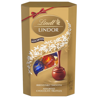 Lindt Lindor Assorted Chocolate Truffles 8.4 oz bags