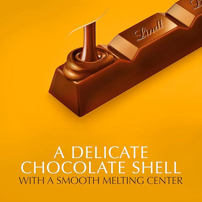 Lindt Lindor Milk Chocolate Caramel Truffle Bars 24 x 1.3 oz Bar