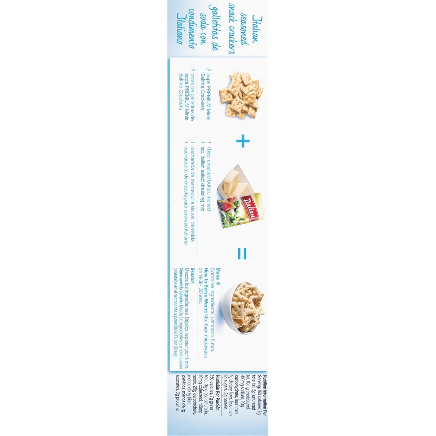 Nabisco Premium Mini Saltine Crackers 11 oz (Case Pack of 6)
