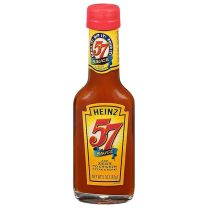 Heinz 57 Sauce 5 oz Glass Bottles 24 ct Casepack