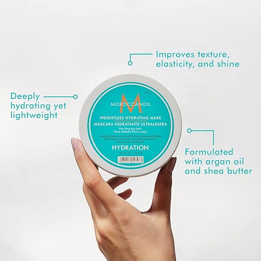 Moroccanoil Weightless Hydrating Mask For Fine Dry Hair 500ml