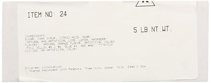 Nassau Candy Fruit Slice, Assorted, 5 Pound