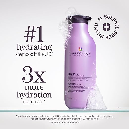 Pureology Hydrate Shampoo Liter 33.8oz