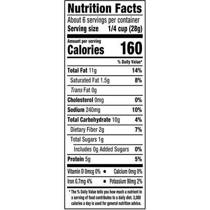 PLANTERS Spicy Nuts & Cajun Sticks Trail Mix- Mixed Nuts Trail Mix Snack Packs, 6 oz Bags (Pack of 12)