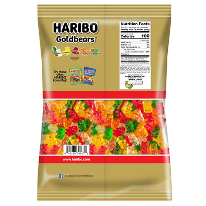 Haribo Original Gold-Bears Gummi Candy, 5-Pound Bag of Delicious Bears!